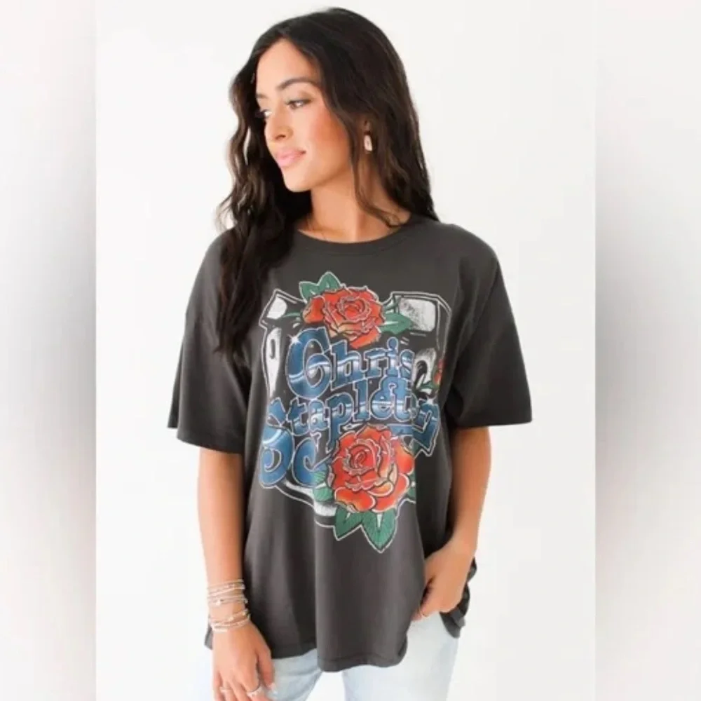 NWOT Daydreamer Chris Stapleton Horseshoe Tee - Picture 5 of 9